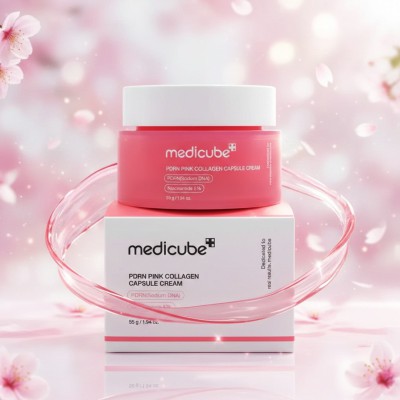 Medicube PDRN Pink Collagen Capsule Cream 55g